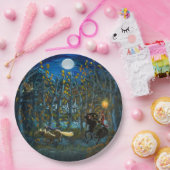 Borden voor papierfeesten zonder kop papieren bordje (Feest)