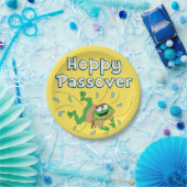 Borden voor passeerpapier "Hoppy Passover" Papieren Bordje (Feest)