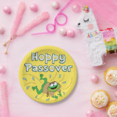 Borden voor passeerpapier "Hoppy Passover" Papieren Bordje (Feest)