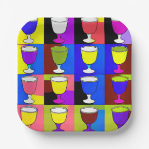 Borden voor passeerpapier papieren bordje