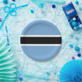 Borden voor patriottisch Botswana-vlaggenpapier Papieren Bordje (Feest)