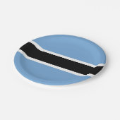Borden voor patriottisch Botswana-vlaggenpapier Papieren Bordje (Gekanteld)