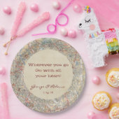 Borden voor persoonlijke plattegronden papieren bordje (Feest)