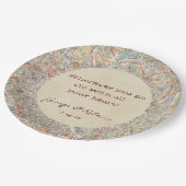 Borden voor persoonlijke plattegronden papieren bordje (Gekanteld)