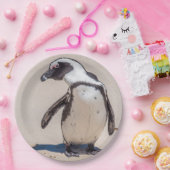 Borden voor pinguïn papieren bordje (Feest)