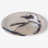 Borden voor pinguïn papieren bordje (Gekanteld)