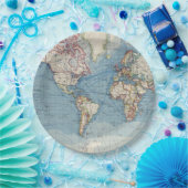 Borden voor  plattegrond papieren bordje (Feest)