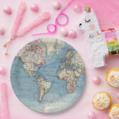 Borden voor  plattegrond papieren bordje (Feest)