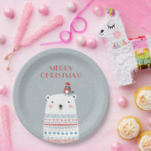 Borden voor pootisch Beer Papieren Bordje (Feest)