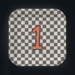 Borden voor rackpapier papieren bordje<br><div class="desc">Borden van rantsoenpapier. Klaar om door u gepersonaliseerd te worden!</div>