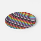 Borden voor regenbooglintpapier papieren bordje (Gekanteld)