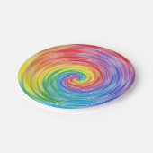 Borden voor regenboogpapier papieren bordje (Gekanteld)