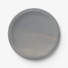 Borden voor regenboogpapier papieren bordje