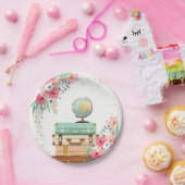 Borden voor reispapier - avontuurlijk Vrijgezellen Papieren Bordje (Feest)