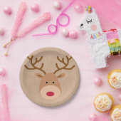 Borden voor rendierpapier papieren bordje (Feest)