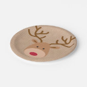 Borden voor rendierpapier papieren bordje (Gekanteld)