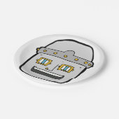 Borden voor robotkoppapier papieren bordje (Gekanteld)