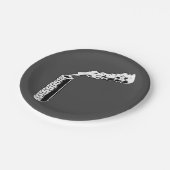 Borden voor rookstapel papieren bordje (Gekanteld)