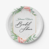 borden voor roos en groenboek papieren bordje (Voorkant)