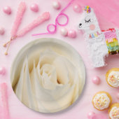 Borden voor Roos Papieren Bordje (Feest)