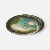 Borden voor 's avonds papieren bordje (Gekanteld)