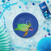 Borden voor schildpapier papieren bordje (Feest)