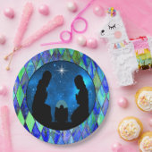 Borden voor schrijfpapier papieren bordje (Feest)