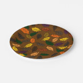 Borden voor seizoensgebonden herfst papieren bordje (Gekanteld)