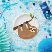 Borden voor sleufpapier papieren bordje (Feest)