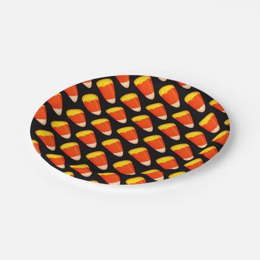 Borden voor snoepgoed papieren bordje (Gekanteld)