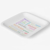 Borden voor snooker papieren bordje (Gebogen)