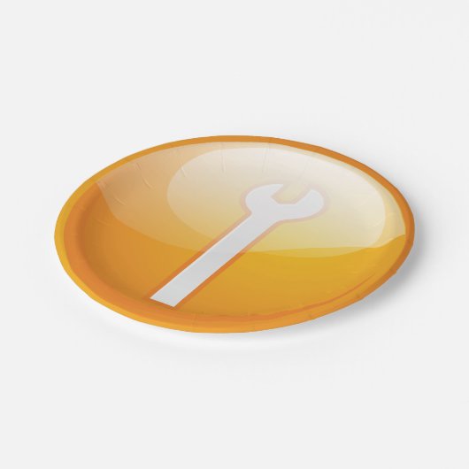 Borden voor spannersymbool papieren bordje (Gekanteld)