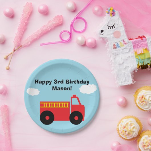 borden voor speciaal gepersonaliseerd papier papieren bordje (Feest)