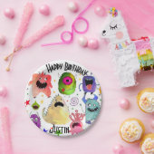 Borden voor speciaal monster papieren bordje (Feest)