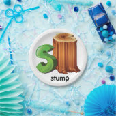 Borden voor stomppapier papieren bordje (Feest)