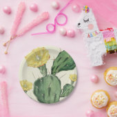 Borden voor Succulent papier Papieren Bordje (Feest)