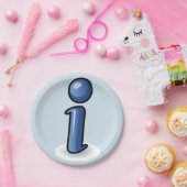 Borden voor Symboolpapier Papieren Bordje (Feest)