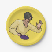 Borden voor tabeltoonafspeelpapier papieren bordje (Voorkant)