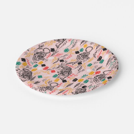 Borden voor tijdenpapier papieren bordje (Gekanteld)