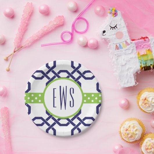 Borden voor touw- en graankorrels papieren bordje (Feest)