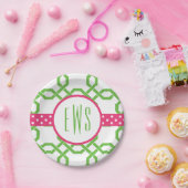 Borden voor touw- en graankorrels papieren bordje (Feest)