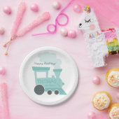 Borden voor treinwagenpapier papieren bordje (Feest)