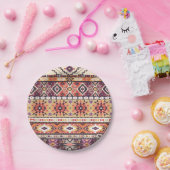 Borden voor tribaal kunstpapier papieren bordje (Feest)