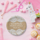 Borden voor trouwe bruidend papier papieren bordje (Feest)