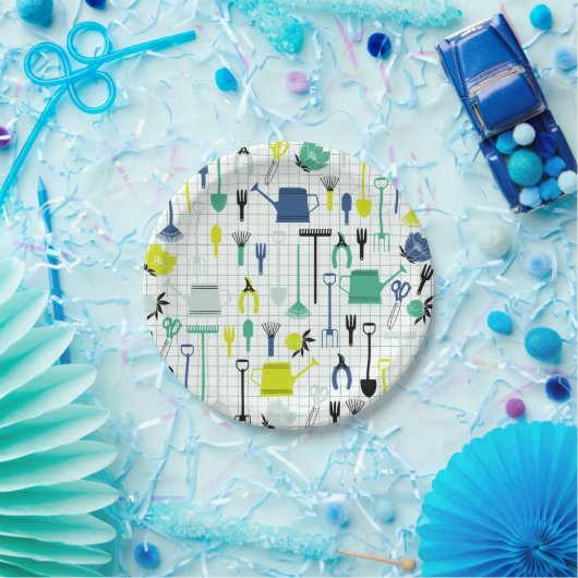 Borden voor tuinpapier papieren bordje (Feest)