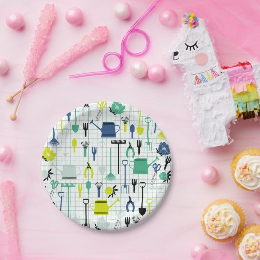 Borden voor tuinpapier papieren bordje (Feest)