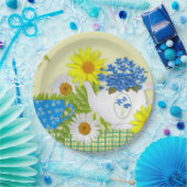 Borden voor tuinthee papieren bordje (Feest)