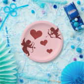 Borden voor valentijn papieren bordje (Feest)