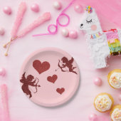 Borden voor valentijn papieren bordje (Feest)