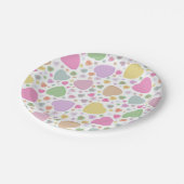 Borden voor Valentijnsdag Papieren Bordje (Gekanteld)